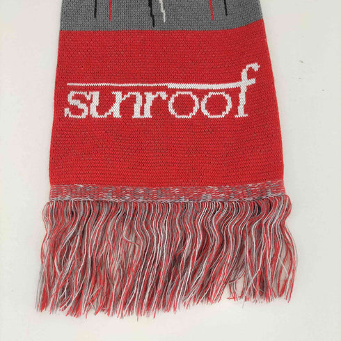 サンルーフ sunroof SRF racing car decal graphic reversible knit muffler リバーシブル マフラー メンズ