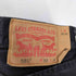 リーバイス Levis 501 ボタンフライ ストレート デニムパンツ ブラックデニム メンズ W33L30