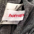 ホームスパン homspun 60/1 天竺 ロング丈パンツ レディース FREE