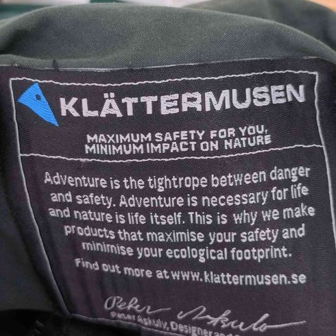 クレッタルムーセン KLATTERMUSEN EINRIDE 2.0 JACKET メンズ import:M