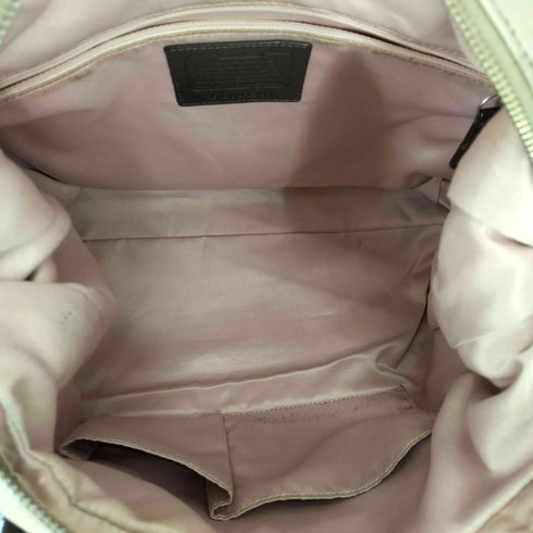 コーチ COACH Cロゴ エナメル切り替えショルダーバッグ レディース