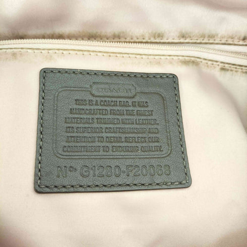 コーチ COACH Cロゴ エナメル切り替えショルダーバッグ レディース
