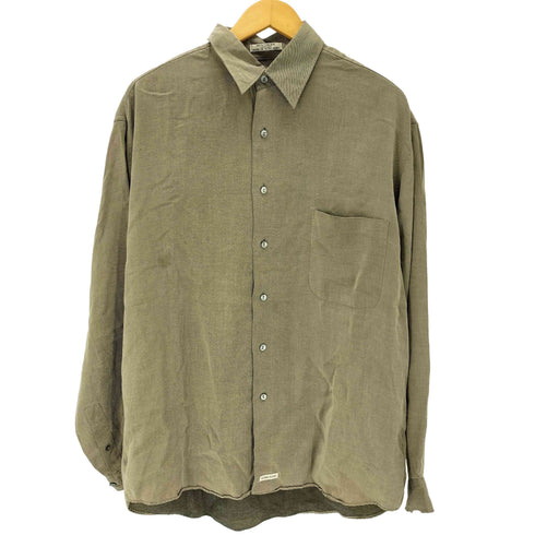 Burma Bibas テンセル レギュラーカラー シャツ メンズ import:M