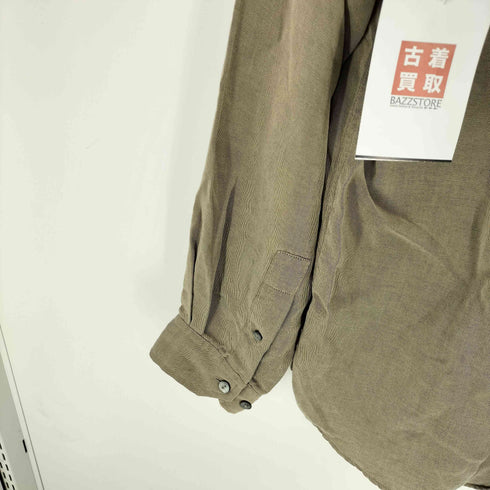 Burma Bibas テンセル レギュラーカラー シャツ メンズ import:M