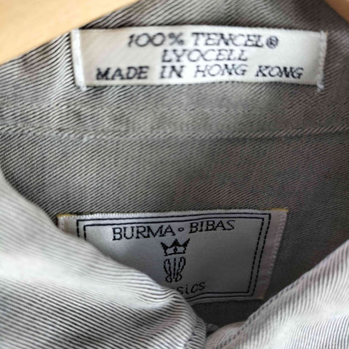 Burma Bibas テンセル レギュラーカラー シャツ メンズ import:M