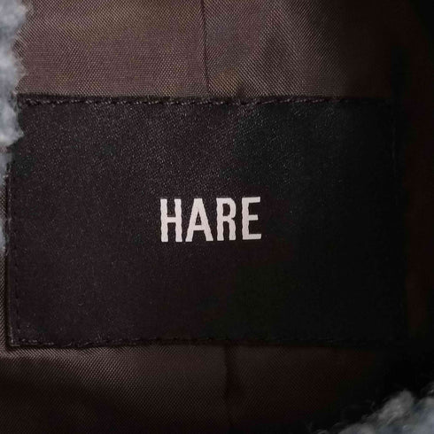 ハレ HARE スタンドトグルボアコート レディース FREE