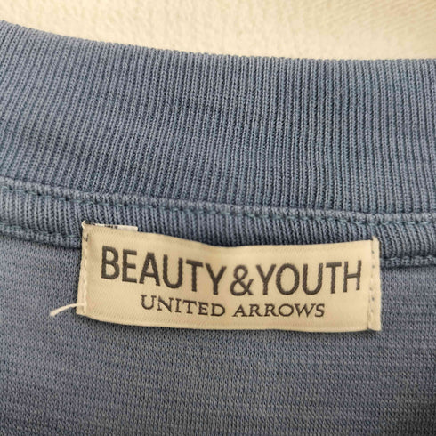 ビューティーアンドユースユナイテッドアローズ BEAUTY & YOUTH UNITED ARROWS ダブルフェイス ジオメ コンフォート クルーネック Tシャツ メンズ JPN:L