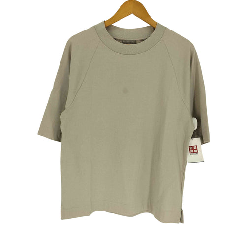 マーガレットハウエル MARGARET HOWELL 23SS ラグランスリーブ クルーネック Tシャツ メンズ JPN:M