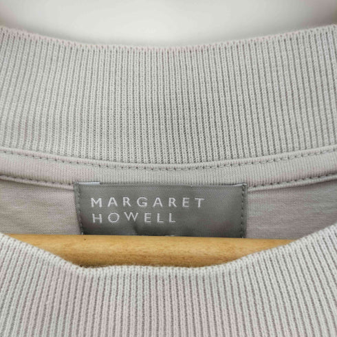 マーガレットハウエル MARGARET HOWELL 23SS ラグランスリーブ クルーネック Tシャツ メンズ JPN:M