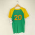 BANTAMS 70~80S WESLEY フロッキープリント VネックTシャツ メンズ M