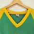 BANTAMS 70~80S WESLEY フロッキープリント VネックTシャツ メンズ M