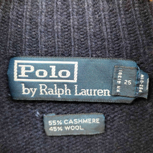 ポロバイラルフローレン Polo by RALPH LAUREN 90s カシミヤウール ハイネック ニットセーター レディース import:S