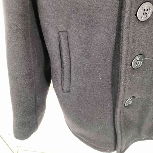 ショット Schott USA製 U.S. 740N PEA JACKET 裏地キルティング ピー コート イカリ ボタン メンズ US:40
