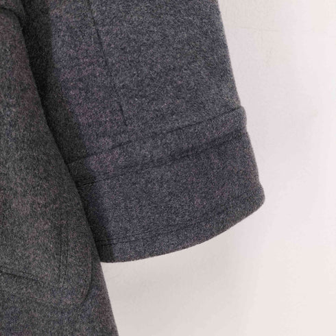 バーバリーブルーレーベル BURBERRY BLUE LABEL 裏地ノヴァチェック アンゴラウールスタンドカラーコート レディース
