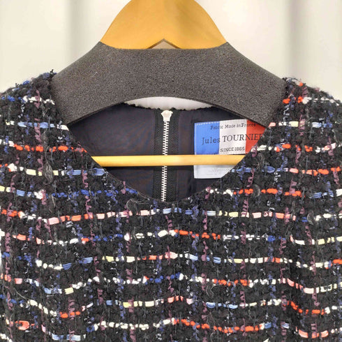 アベニールエトワール Aveniretoile JULES TOURNIER ツイード チュニック ワンピース レディース 34