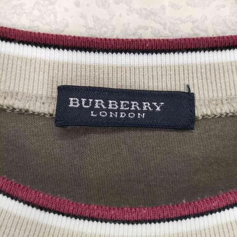 バーバリーロンドン BURBERRY LONDON ロゴ刺繍半袖Tシャツ メンズ