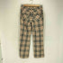 バーバリーブルーレーベル BURBERRY BLUE LABEL ノヴァチェックウールパンツ レディース 34