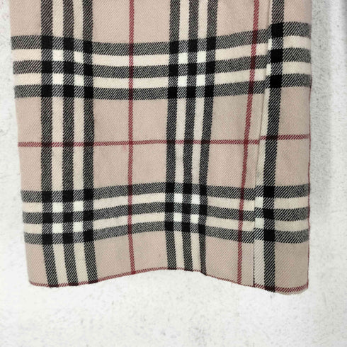 バーバリーブルーレーベル BURBERRY BLUE LABEL ノヴァチェックウールパンツ レディース 34