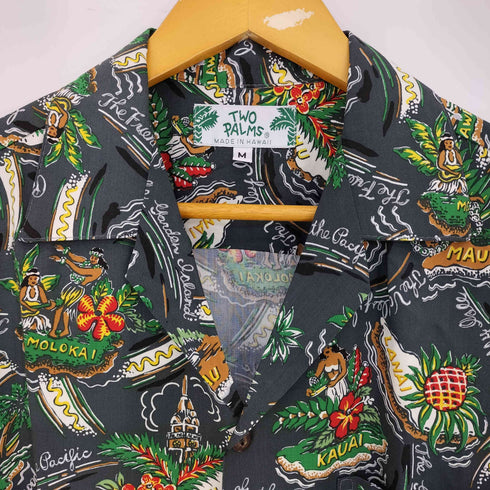トゥーパームス TWO PALMS S/S Hawaiian Shirt メンズ M