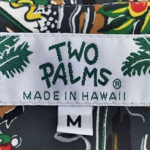 トゥーパームス TWO PALMS S/S Hawaiian Shirt メンズ M