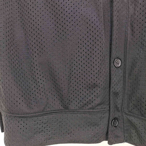 LA Blanks USA製 2LAYER MESH CARDIGAN メッシュカーディガン メンズ XL