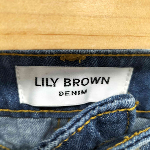 リリーブラウン Lily Brown オーガニックフレアデニムパンツ レディース JPN:1