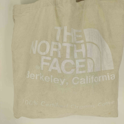 ザノースフェイス THE NORTH FACE オーガニックコットン ロゴプリント トートバッグ メンズ