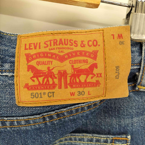 リーバイス Levis Premium 501 CT Shorts Salt Fade メキシコ製 501 ボタンフライ カットオフ デニム ハーフパンツ メンズ UK:30-31