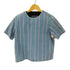 ティーバイアレキサンダーワン T by Alexander Wang ストライプ柄 デニムセットアップ レディース 24