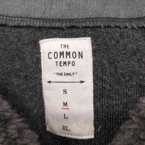 THE COMMON TEMPO ボア フリース ジップアップノーカラー ジャケット レディース JPN:M