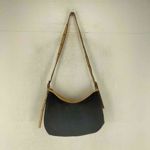 バーバリーブルーレーベル BURBERRY BLUE LABEL ロゴ刺繍キャンバスショルダーバッグ レディース