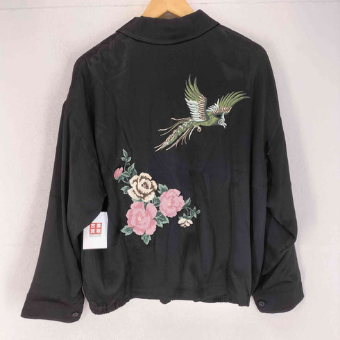 ジーナシス JEANASIS 両面刺繍スカジャン レディース FREE