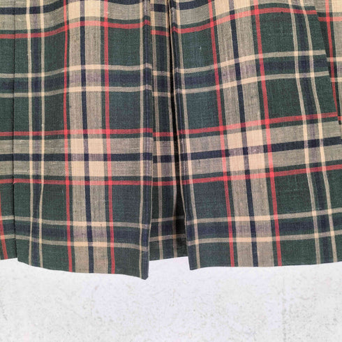 ダックス DAKS チェック柄スカート レディース 63-90