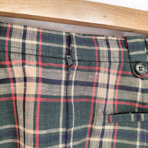 ダックス DAKS チェック柄スカート レディース 63-90