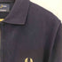 フレッドペリー FRED PERRY 別注 ロゴ刺繍 ジップアップ ニットポロシャツ メンズ JPN:M