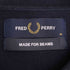 フレッドペリー FRED PERRY 別注 ロゴ刺繍 ジップアップ ニットポロシャツ メンズ JPN:M