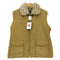 ウールリッチ WOOLRICH 70s USA製 裏地ファー ジップアップ ベスト メンズ import:L