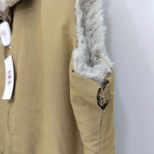 ウールリッチ WOOLRICH 70s USA製 裏地ファー ジップアップ ベスト メンズ import:L