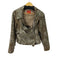 ヴィヴィアンウエストウッドレッドレーベル Vivienne Westwood RED LABEL Biker Jacket クロコレザーフェイクレザージャケット レディース 44