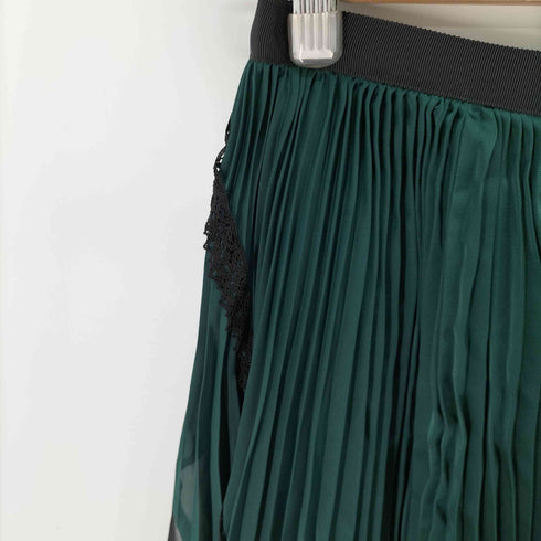 サカイ Sacai プリーツ 巻きラップスカート レディース JPN:2