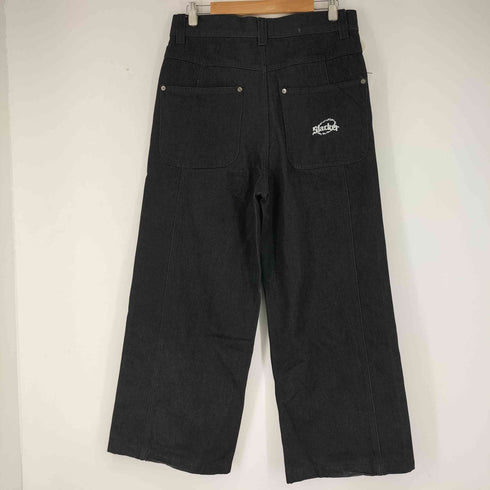 slacker Baggy Denim Pants Black メンズ JPN:M