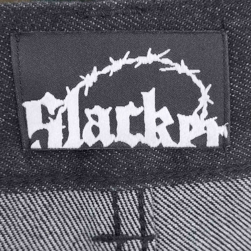 slacker Baggy Denim Pants Black メンズ JPN:M