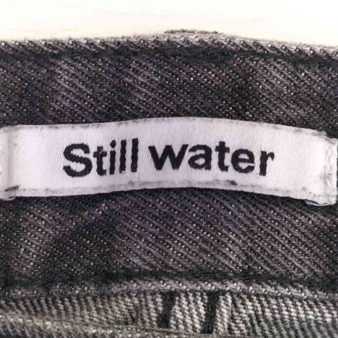 y2k Still water ラップ レイヤードデザイン 変形ワイドデニム レディース JPN:L