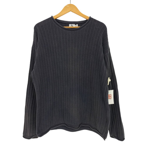 カルバンクラインジーンズ Calvin Klein Jeans 90s USA製 コットン リブ網ニット メンズ import:L