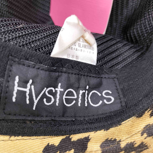 ヒステリックス HYSTERICS レオパード シルク混 中折れハット レディース FREE