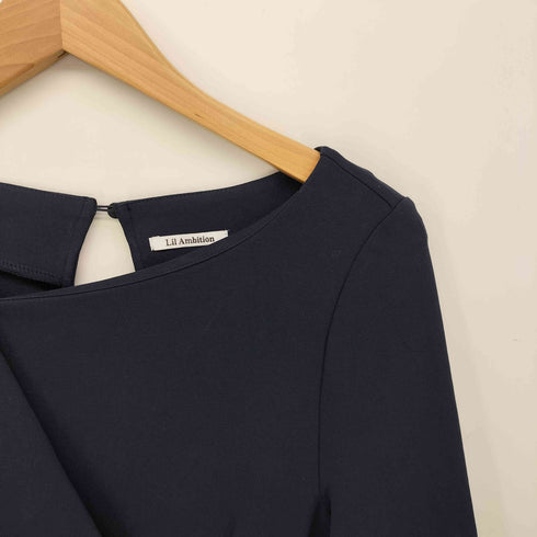 リルアンビション Lil Ambition Asymmecollar Onepiece アシメカラー ワンピース レディース JPN:S
