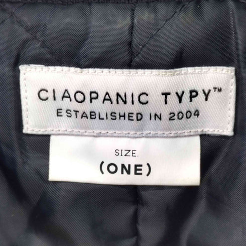 チャオパニックティピー CIAOPANIC TYPY スタンドカラーボリュームスリーブコート レディース ONE SIZE