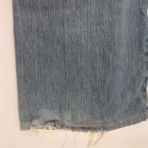 フォックスレーシング FOX RACING 90s ロゴ刺繍 カーブデザイン ボタンフライ フレアデニム メンズ 32