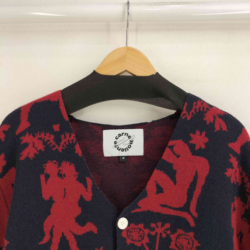 カルネボレンテ Carne Bollente Wool & Cotton Romancing The Wild Cardigan メンズ import:M