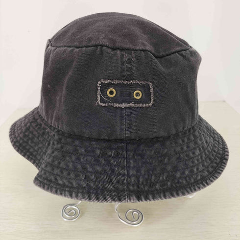 ステューシー Stussy 90s 紺タグ 同色ロゴ刺繍 バケットハット メンズ